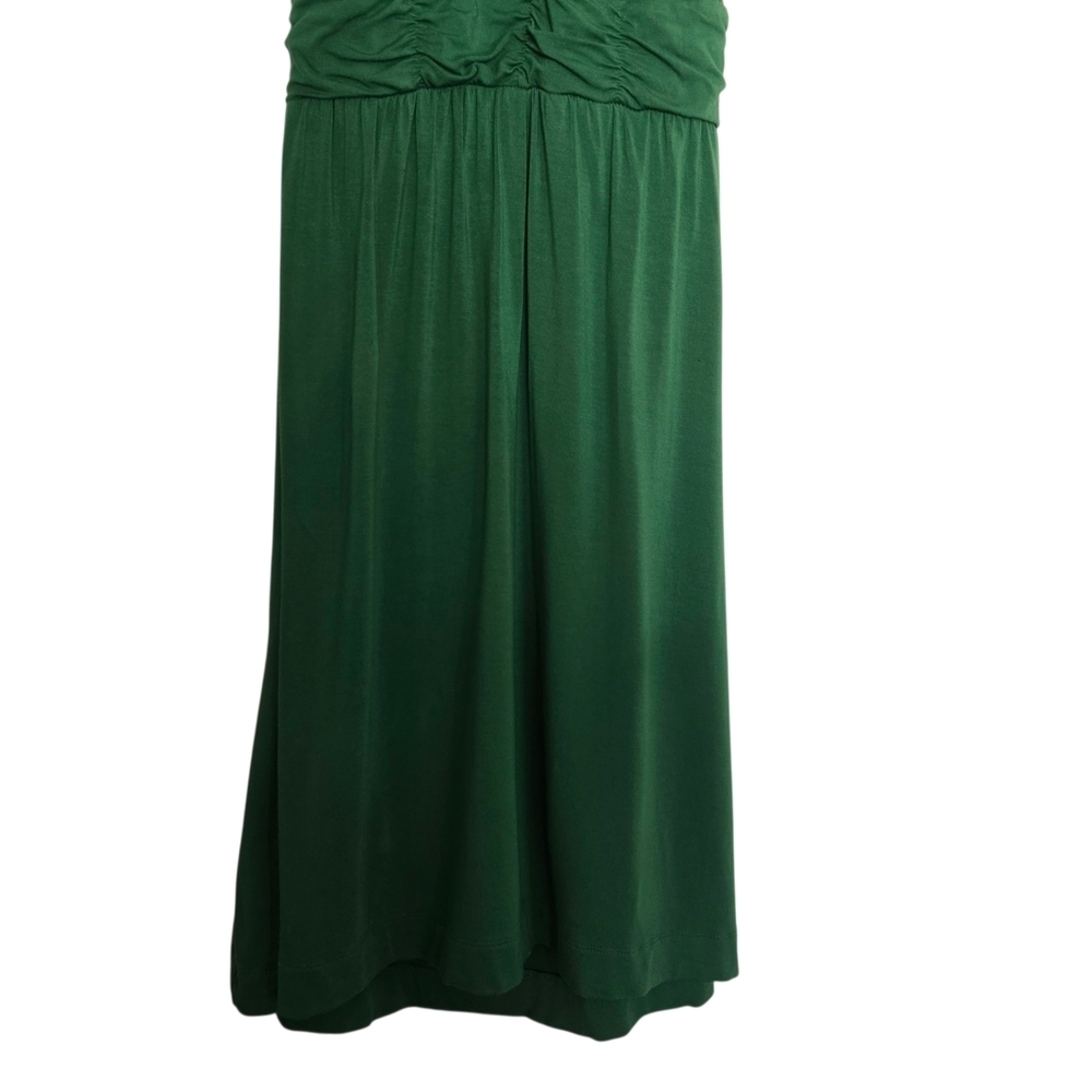 Soma Elegant Backless Green Dress - Picture 2 of 3